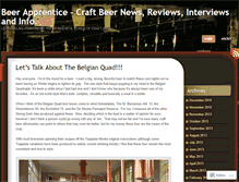Tablet Screenshot of beerapprentice.org